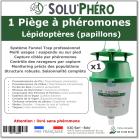 SOLUPHERO - Piège Professionnel à Phéromone Funnel Trap pour papillon (pyrale du buis, processionnaire ...) sans phéromone - Vendu à l
